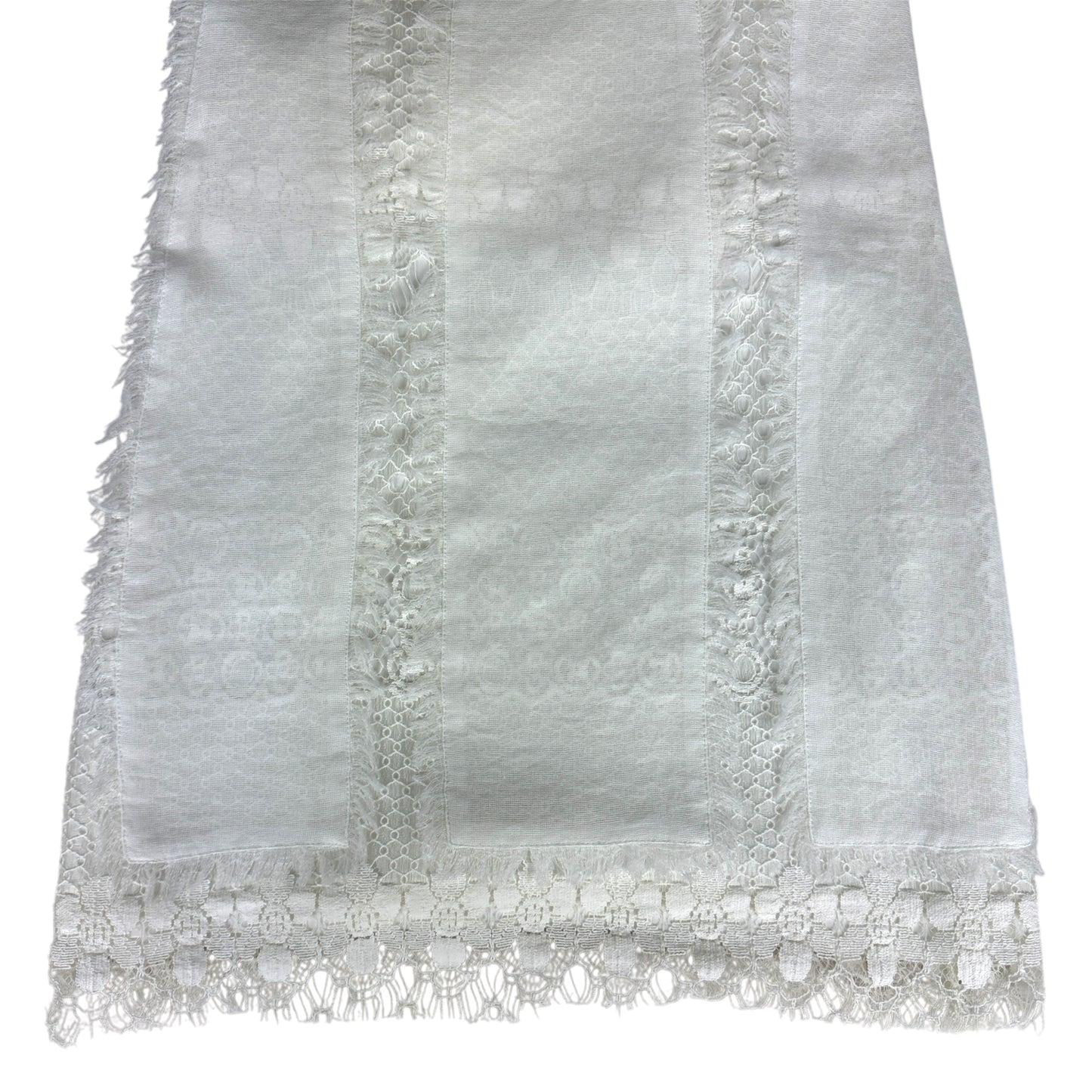 BCBGMAXAZRIA White Lace Sheath Dress