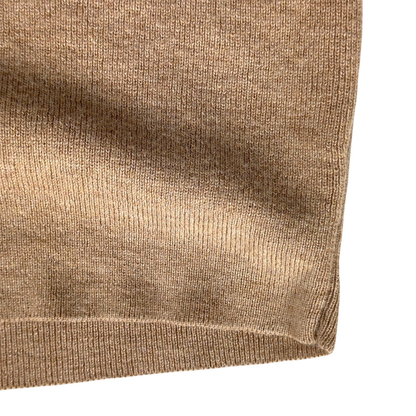 Wilfred Cropped Turtleneck Sweater Camel Brown