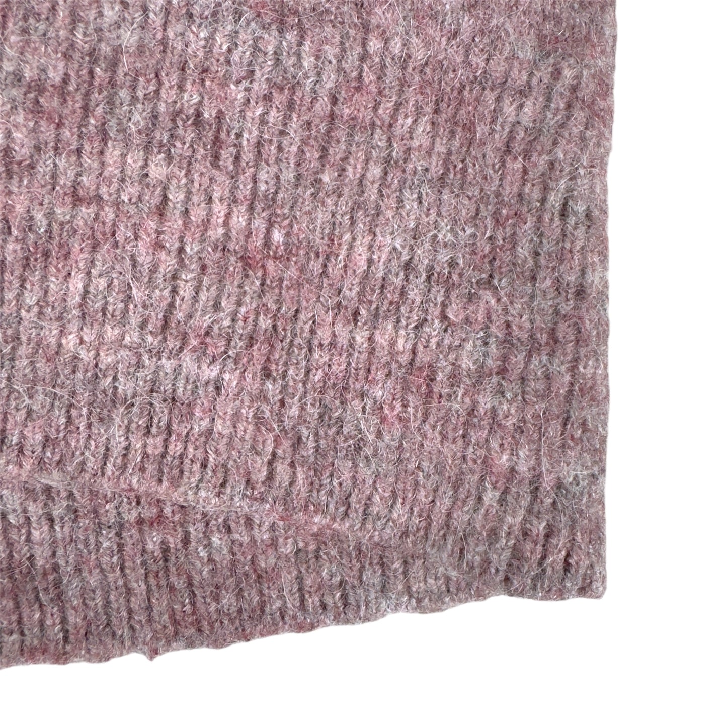 Babaton Wool Alpaca Blend Crewneck Sweater Pink Mauve